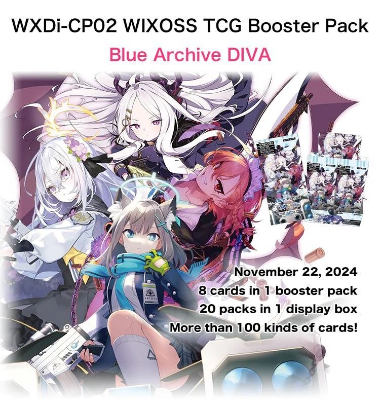 WXDi-CP02 Blue Archive DIVA Booster Box
