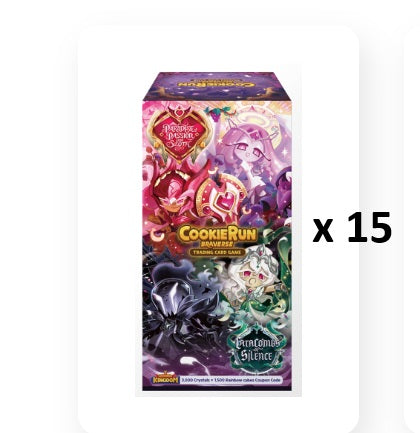 Cookierun Braverse BS10 Paradise of Passion and Sloth & Silence of Conviction Sealed Booster Case