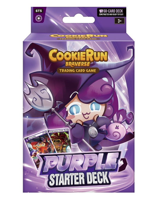 CookieRun Card Game Starter Deck Purple