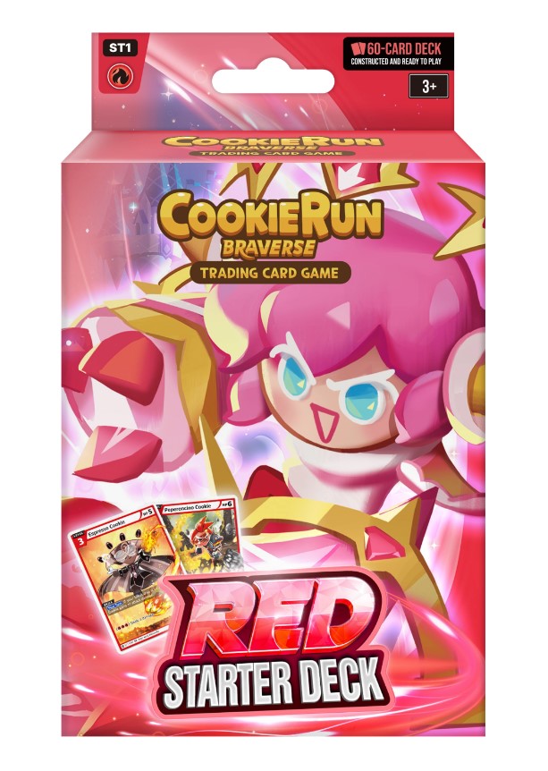 CookieRun Card Game Starter Deck Red