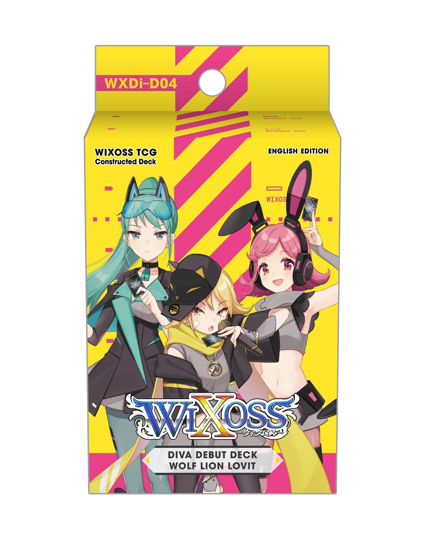 WXDi-D04 Diva Debut Deck Wolf Lion Lovit Card Jockey