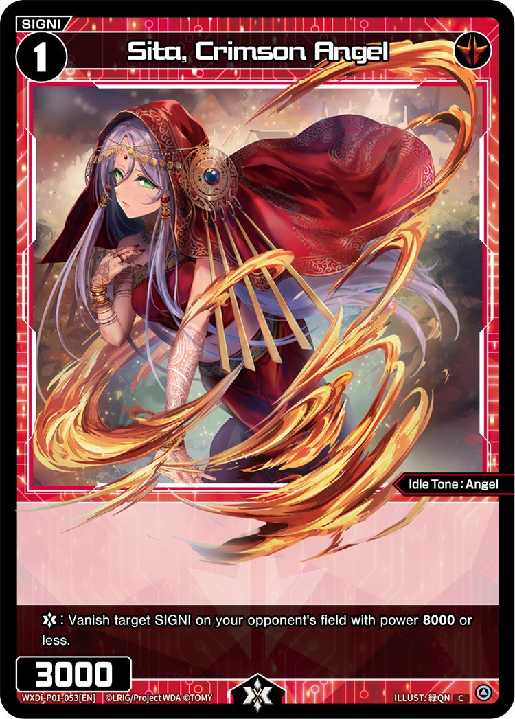 WXDi-P01-053 Sita, Crimson Angel