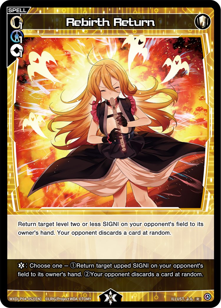 WXDi-P04-052 Rebirth Return