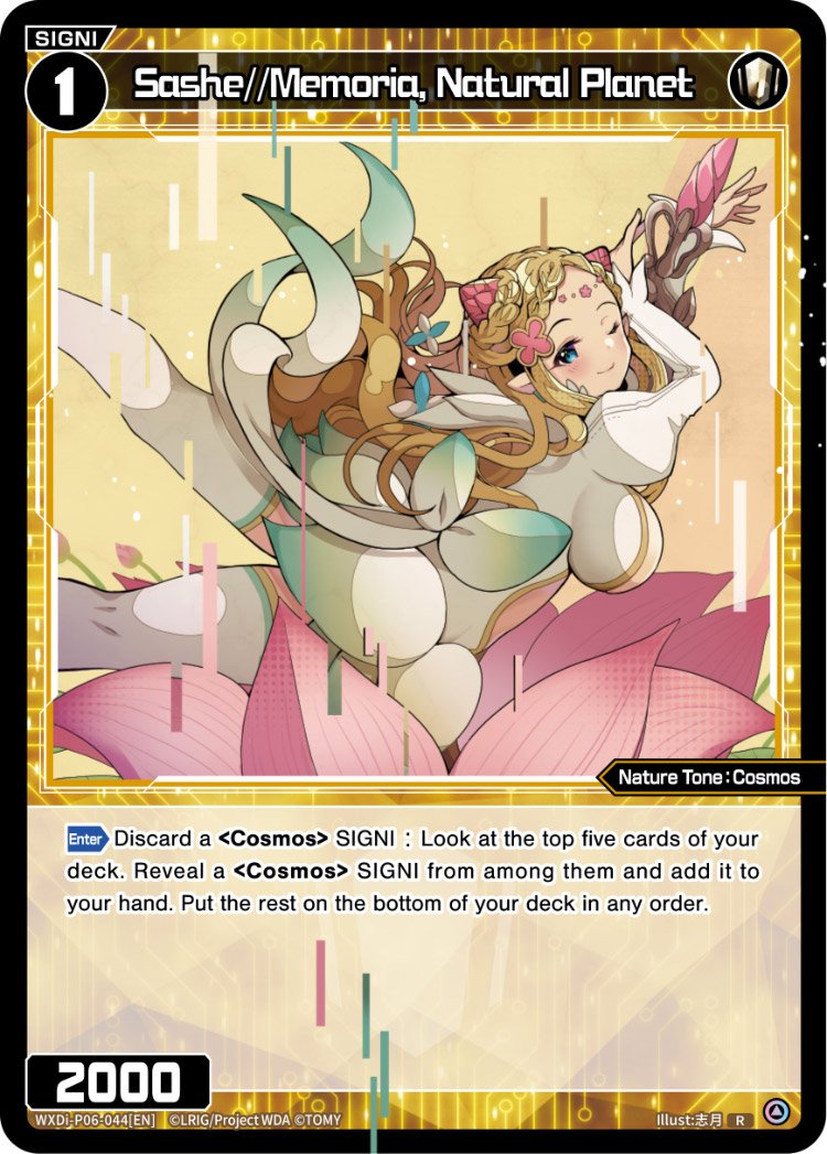WXDi-P06-044 Sashe//Memoria, Natural Planet