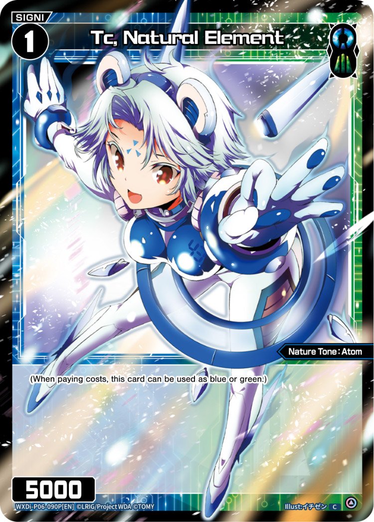 WXDi-P06-090P Tc, Natural Element