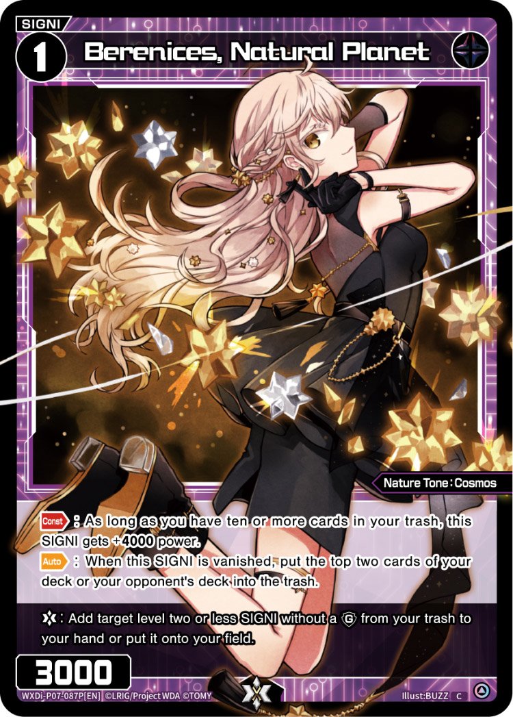 WXDi-P07-87P Berenices, Natural Planet