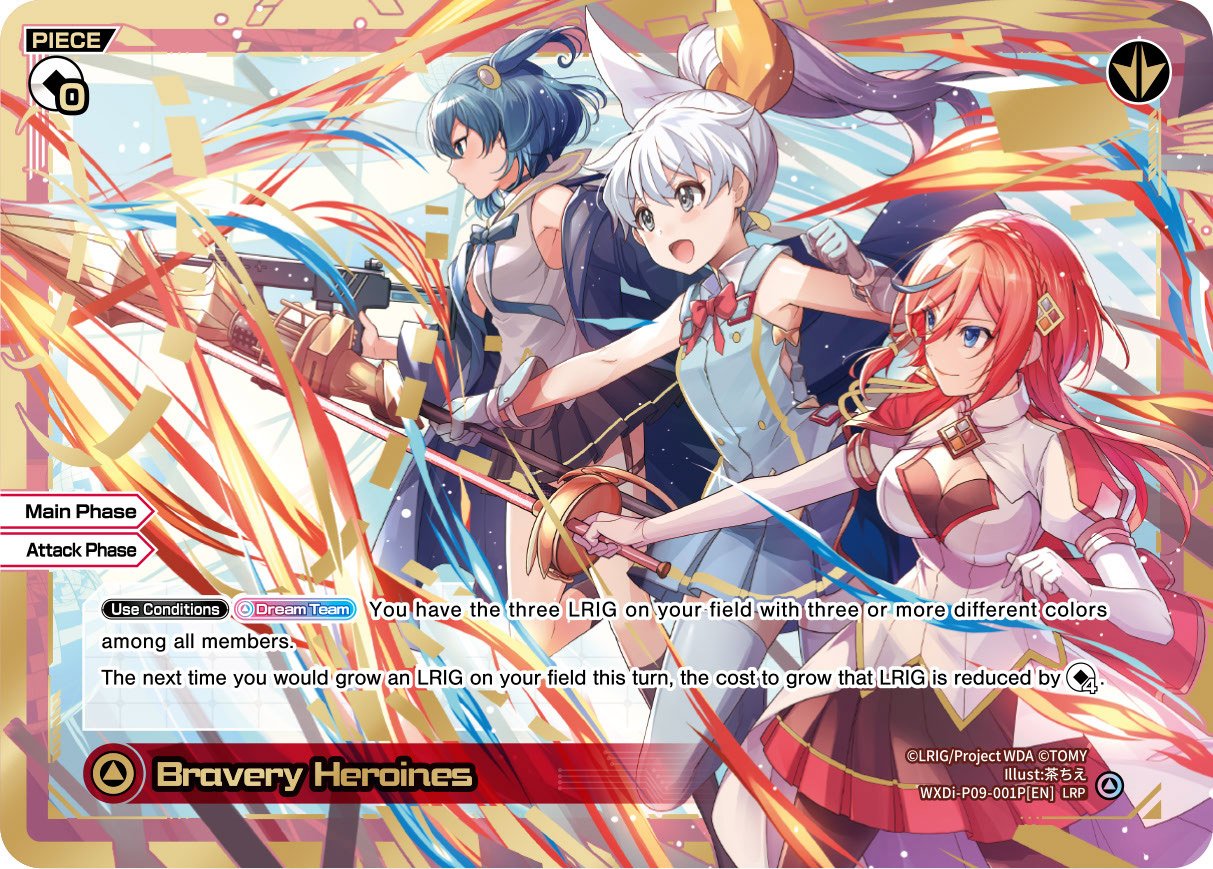 WXDi-P09-001P Bravery Heroines