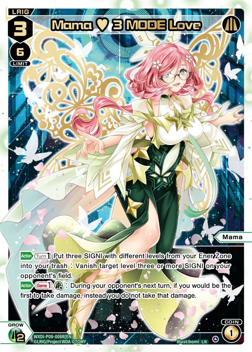 WXDi-P09-008R Mama ? 3 MODE Love