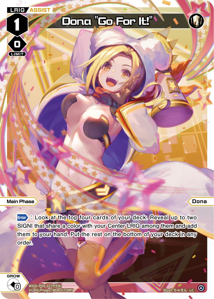 WXDi-P09-027P Dona "Go For It!"