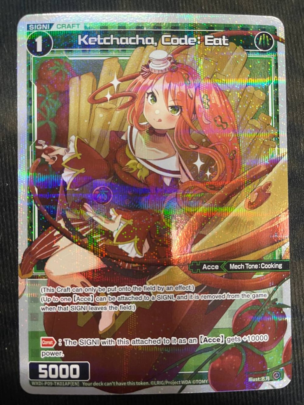 WXDi-P09-TK01AP Ketchacha, Code Eat