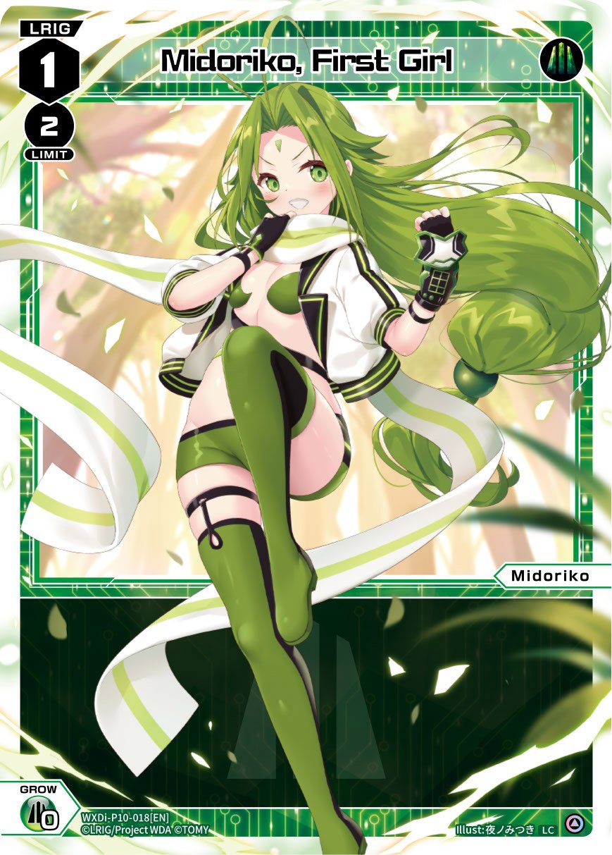 WXDi-P10-018 Midoriko, First Girl