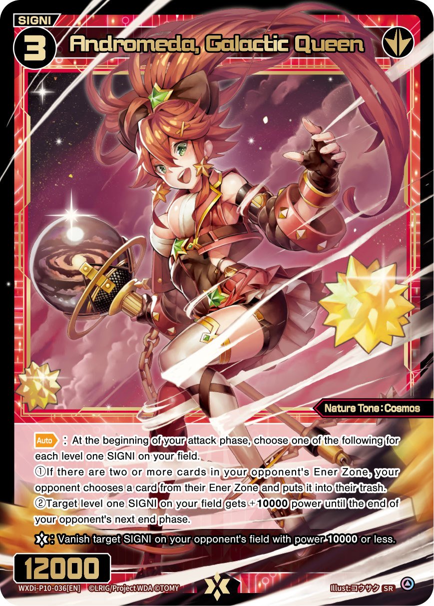 WXDi-P10-036 Andromeda, Galatic Queen