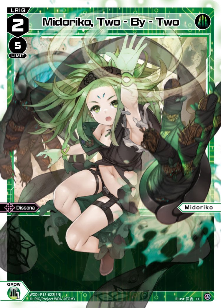 WXDi-P13-022 Midoriko, Two - By -Two