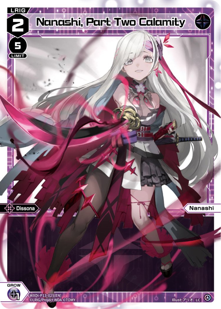 WXDi-P13-025 Nanashi, Part Two Calamity