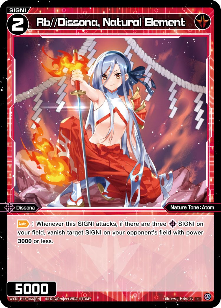 WXDi-P13-066 Rb//Dissona, Natural Element