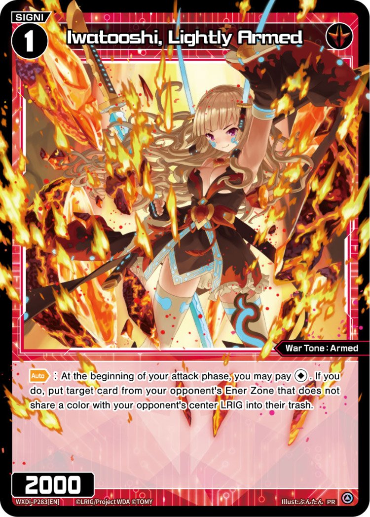 WXDi-P283 Iwatooshi, Lightly Armed