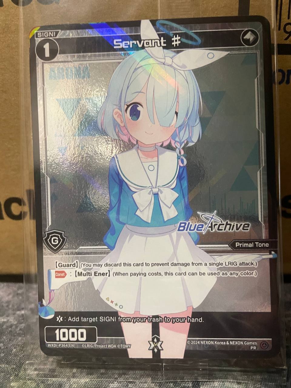 WXDi-P364 Servant # (Blue Archive)