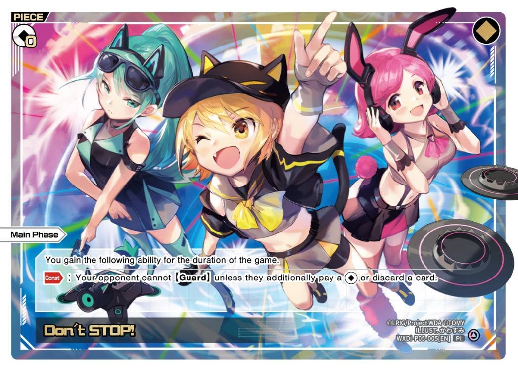 WXDi-P05-005 Don't STOP!