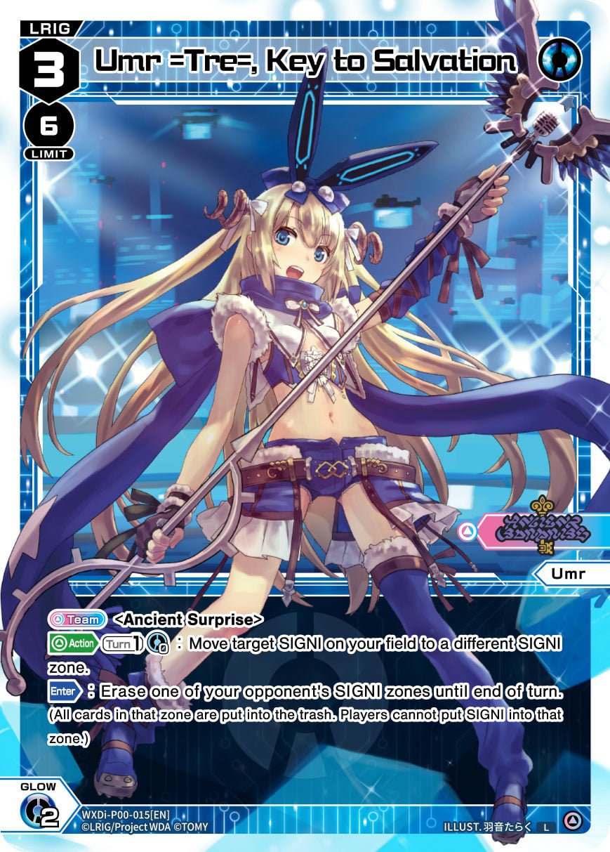 WXDi-P00-015 Umr =Tre-, Key to Salvation