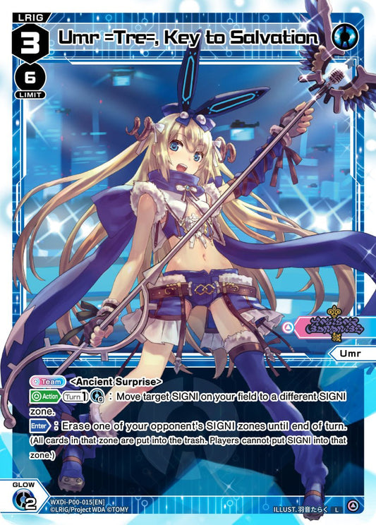 WXDi-P00-015 Umr =Tre-, Key to Salvation