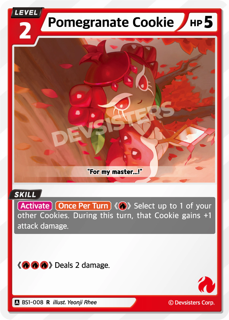 BS1-008 Pomegranate Cookie [R]