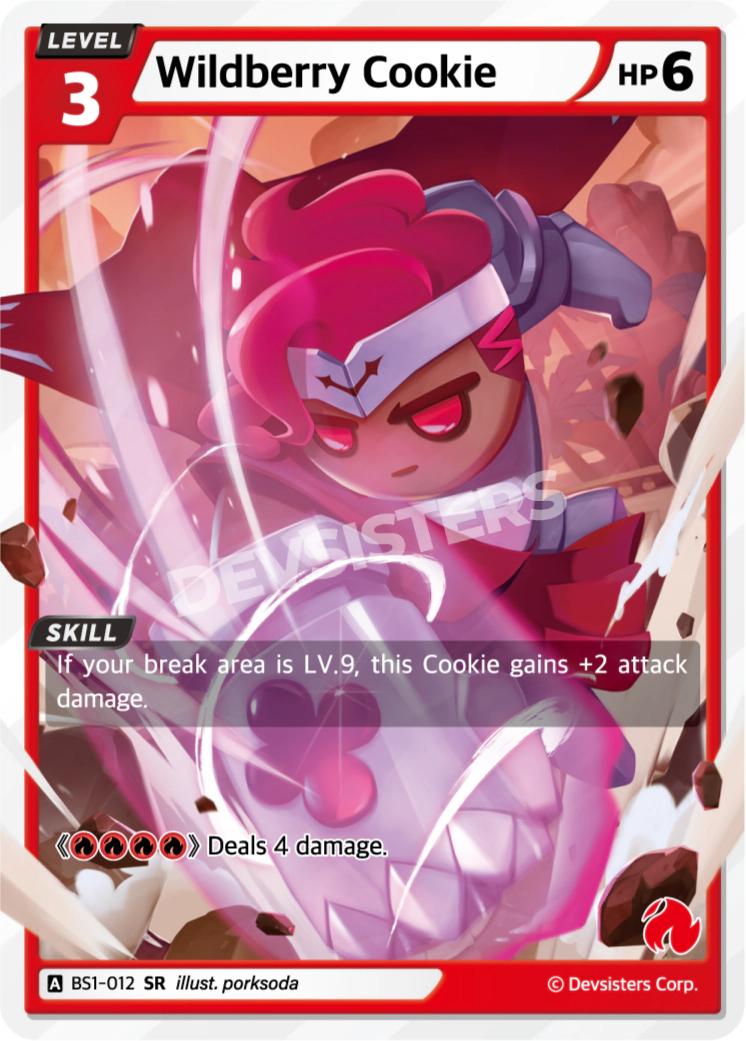 BS1-012 Wildberry Cookie [SR]