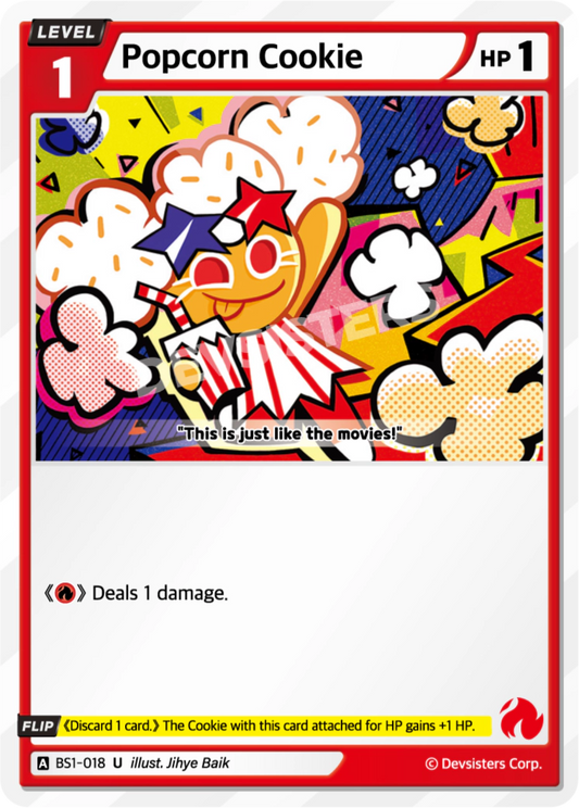 BS1-018 Popcorn Cookie [U]