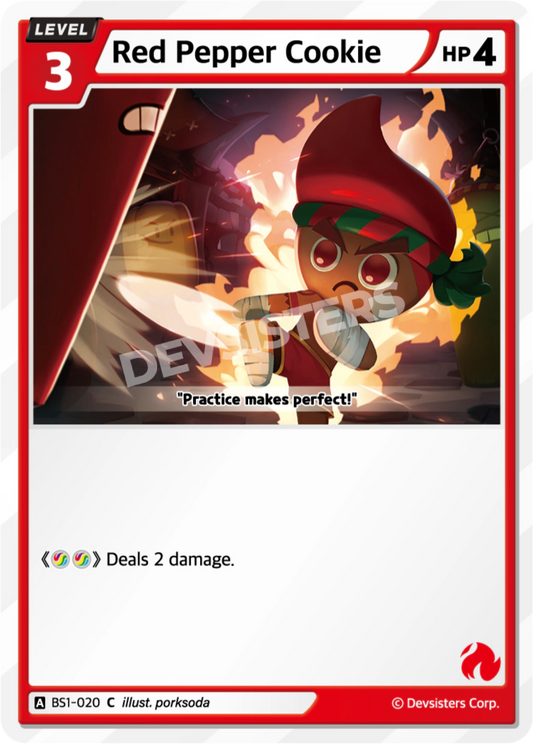 BS1-020 Red Pepper Cookie [C]