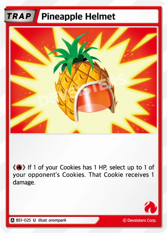 BS1-025 Pineapple Helmet [U]