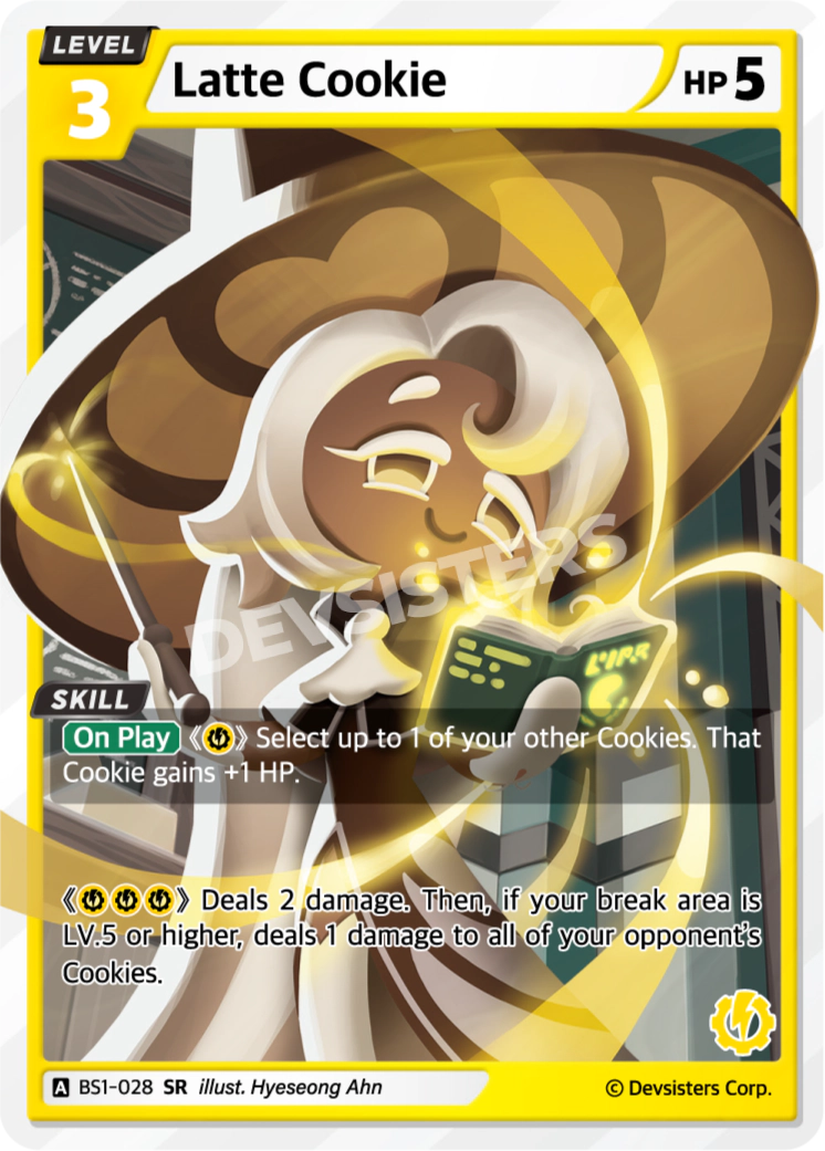BS1-028 Latte Cookie [SR]