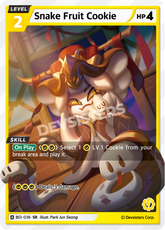 BS1-036 Snake Fruit Cookie [SR]