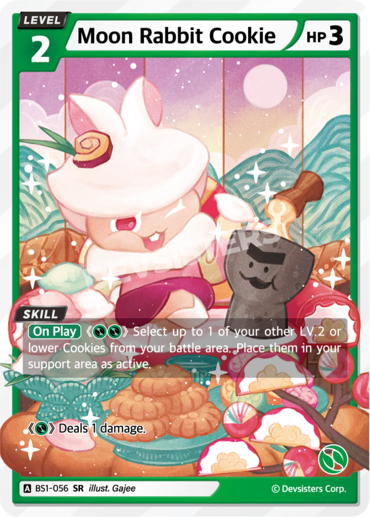 BS1-056 Moon Rabbit Cookie [SR]