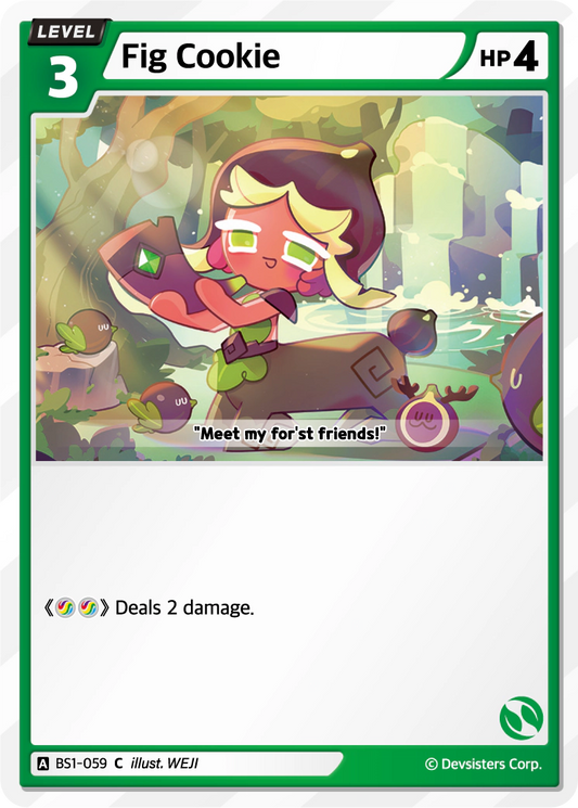 BS1-059 Fig Cookie [C]