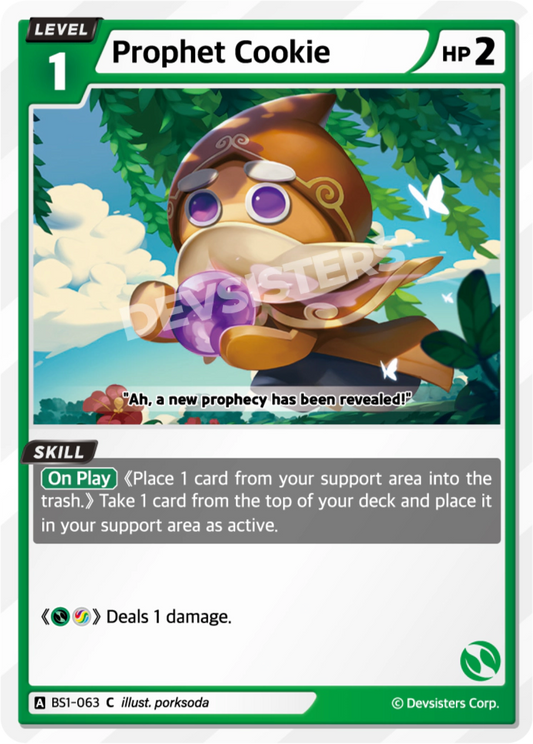 BS1-063 Prophet Cookie [C]