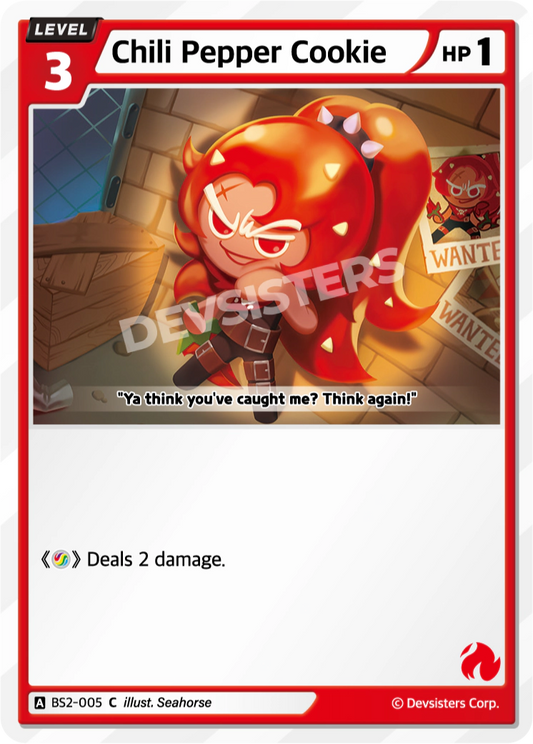 BS2-005 Chili Pepper Cookie [C]