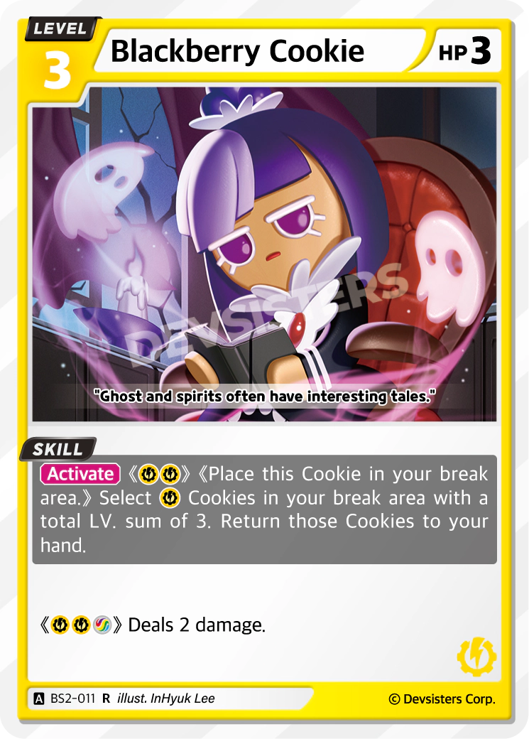 BS2-011 Blackberry Cookie [R]