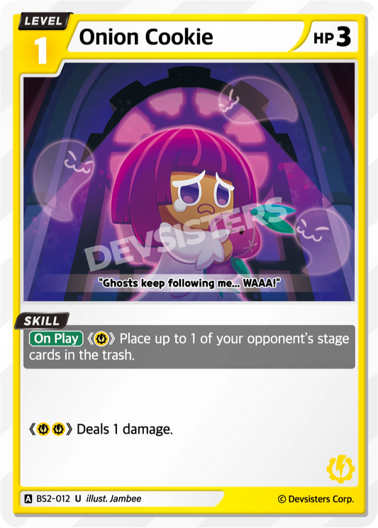BS2-012 Onion Cookie [U]