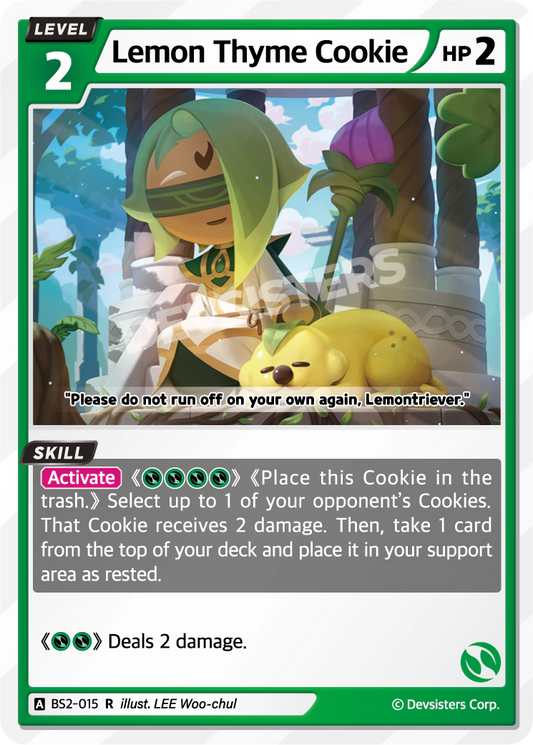 BS2-015 Lemon Thyme Cookie [R]