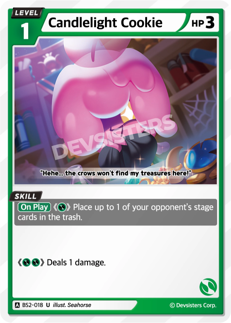 BS2-018 Candlelight Cookie [U]