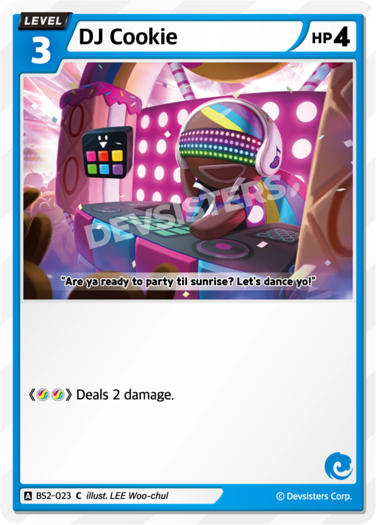 BS2-023 DJ Cookie [C]