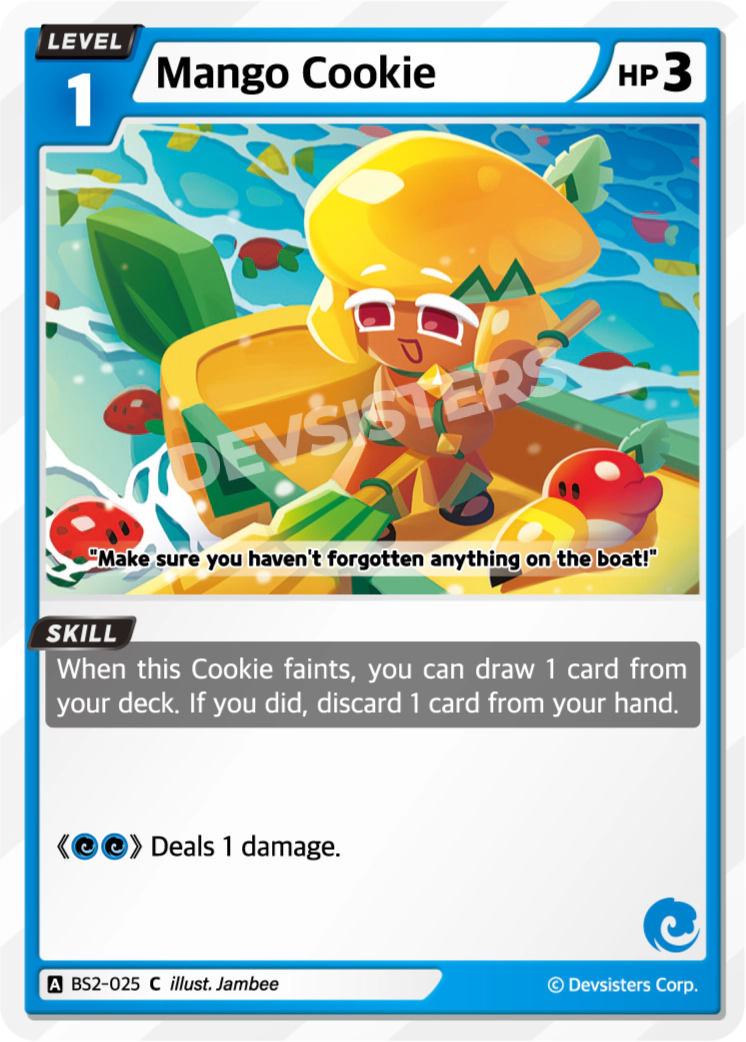 BS2-025 Mango Cookie [C]