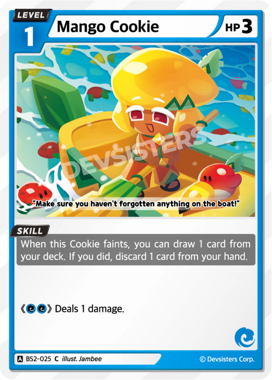 BS2-025 Mango Cookie [C]