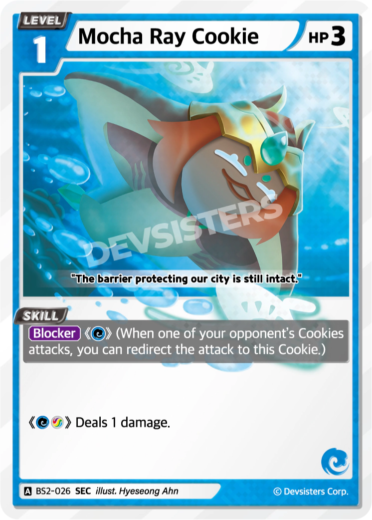 BS2-026 Mocha Ray Cookie [SEC]