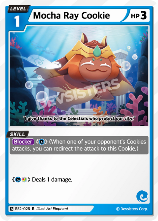 BS2-026 Mocha Ray Cookie [R]