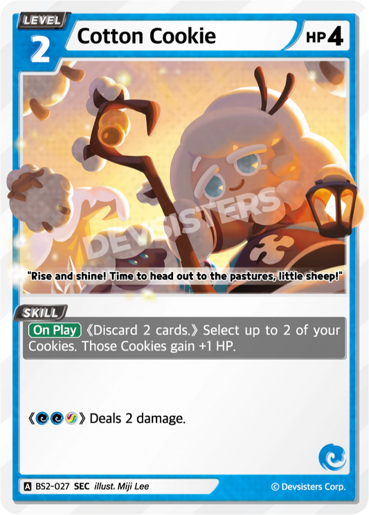 BS2-027 Cotton Cookie [SEC]