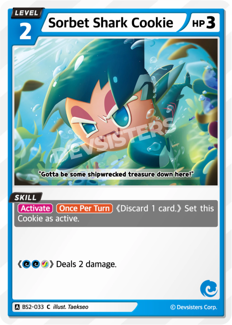 BS2-033 Sorbet Shark Cookie [C]