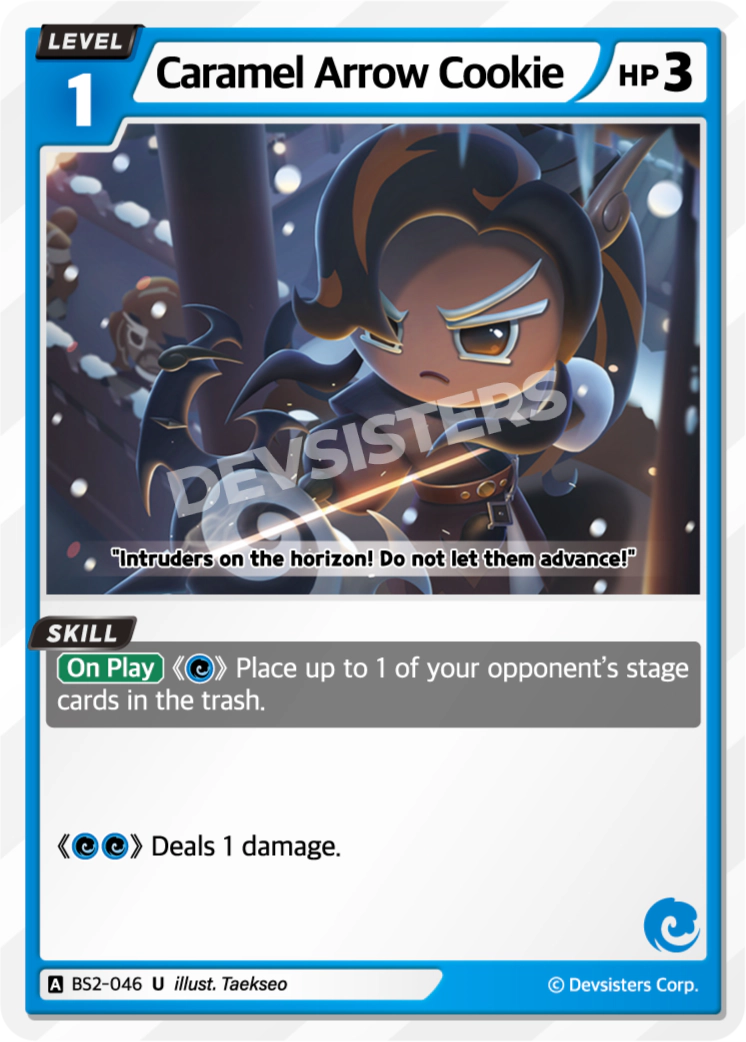 BS2-046 Caramel Arrow Cookie [U]