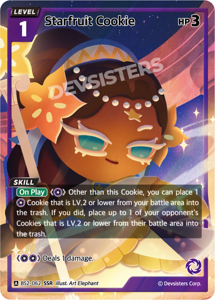 BS2-062 Starfruit Cookie [SSR]