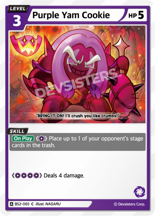 BS2-065 Purple Yam Cookie [C]