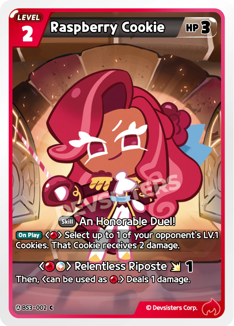 BS3-002 Raspberry Cookie [C]
